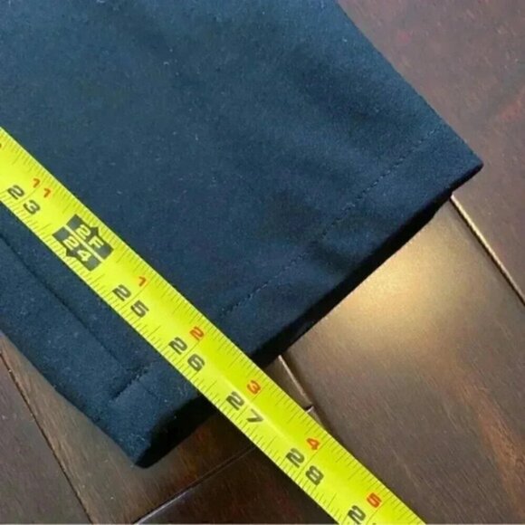 Calvin Klein Ankle Cropped Pants Black Cigarette Trousers Size 20W - Picture 13 of 16
